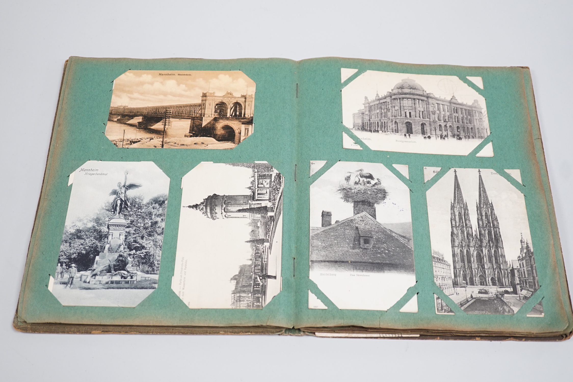 A group of military ephemera, postcards, etc.